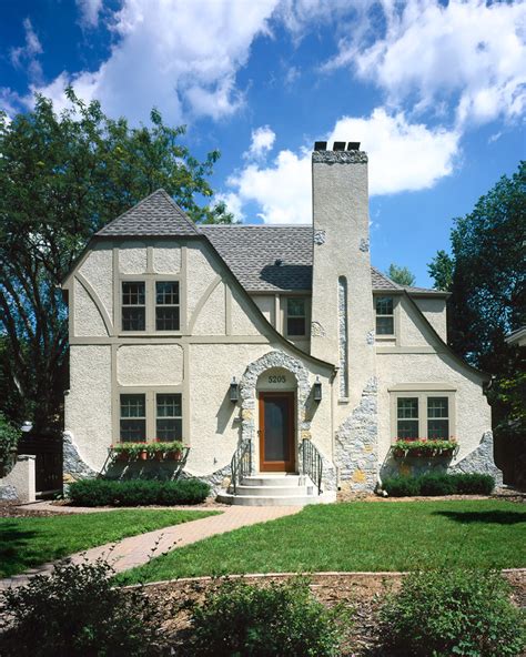 tudor home exterior.